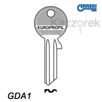 Errebi 012 - klucz surowy - GDA1 okrągły